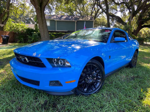 2012 Ford Mustang for sale at LATINOS MOTOR OF ORLANDO in Orlando FL