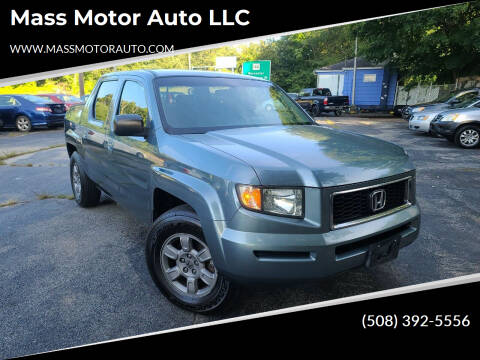 2007 Honda Ridgeline for sale at Mass Motor Auto LLC in Millbury MA