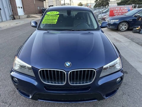 2013 BMW X3 xDrive28i