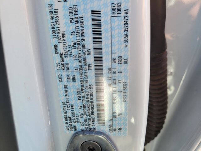 2022 Ford Escape SEL