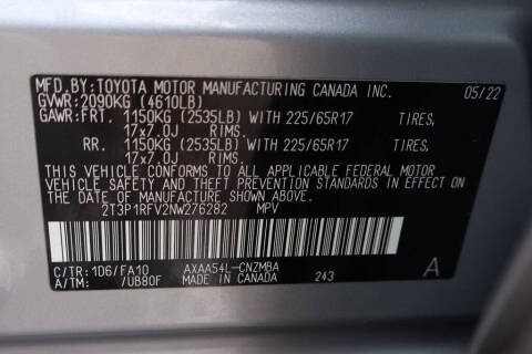 2022 Toyota RAV4 XLE