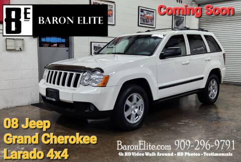 2008 Jeep Grand Cherokee for sale at Baron Elite in Upland CA
