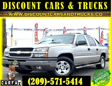 2004 Chevrolet Avalanche for sale at Discount Cars & Trucks in Modesto CA