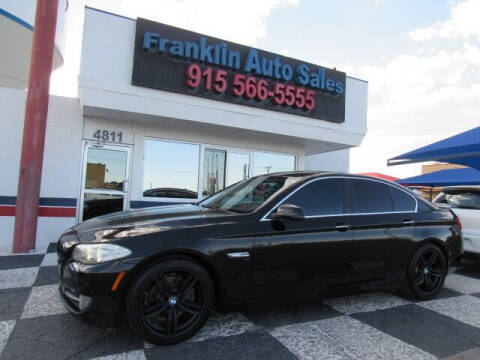 2013 BMW 5 Series for sale at Franklin Auto Sales in El Paso TX