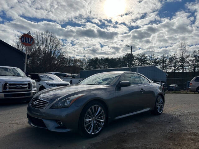 2013 INFINITI G37 Convertible for sale at Top Shelf Auto Sales & Repair in Denver, NC