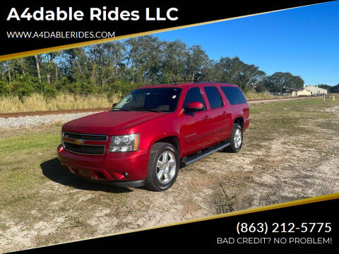 2013 Chevrolet Suburban for sale at A4dable Rides LLC in Haines City FL