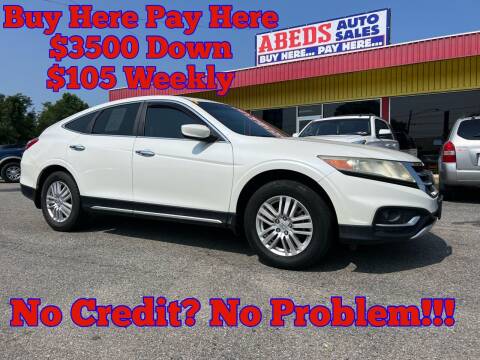 2013 Honda Crosstour for sale at ABED'S AUTO SALES in Halifax VA