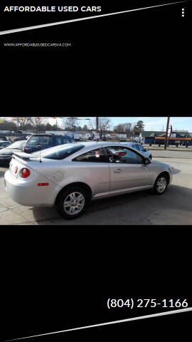 2005 Chevrolet Cobalt for sale at AFFORDABLE USED CARS in North Chesterfield VA