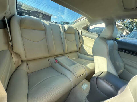 2012 Infiniti G37 Coupe Journey