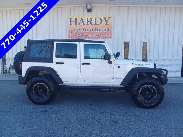 2016 Jeep Wrangler Unlimited for sale at Hardy Auto Resales in Dallas GA