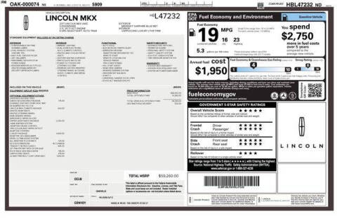 2017 Lincoln MKX Reserve