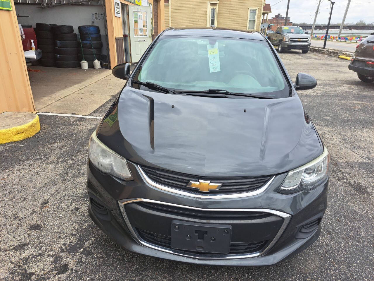 Pewter 2018 Chevrolet Sonic Premier Auto Premier Auto 4dr Sedan 2