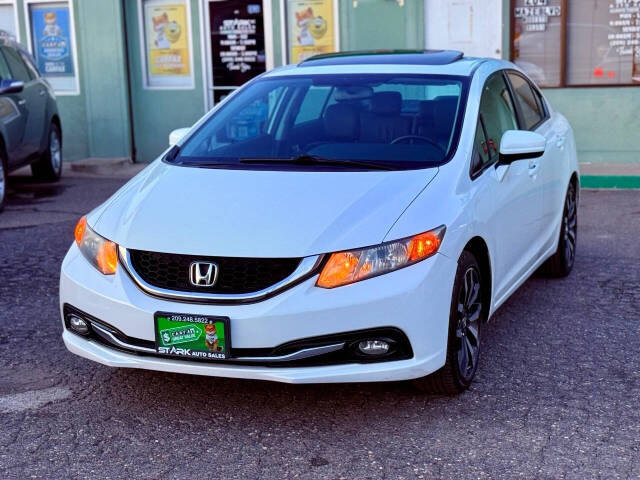 2015 Honda Civic for sale at STARK AUTO SALES INC in Modesto, CA