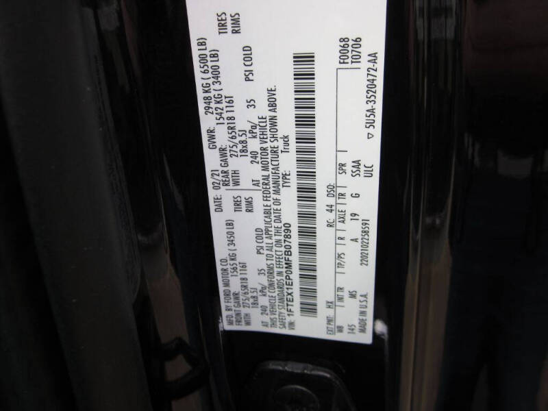 2021 Ford F-150