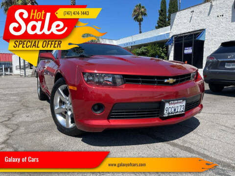 2015 Chevrolet Camaro for sale at Galaxy of Cars in North Hills CA