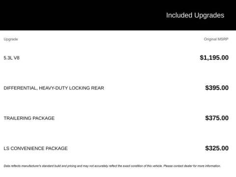 2016 Chevrolet Silverado 1500 LS