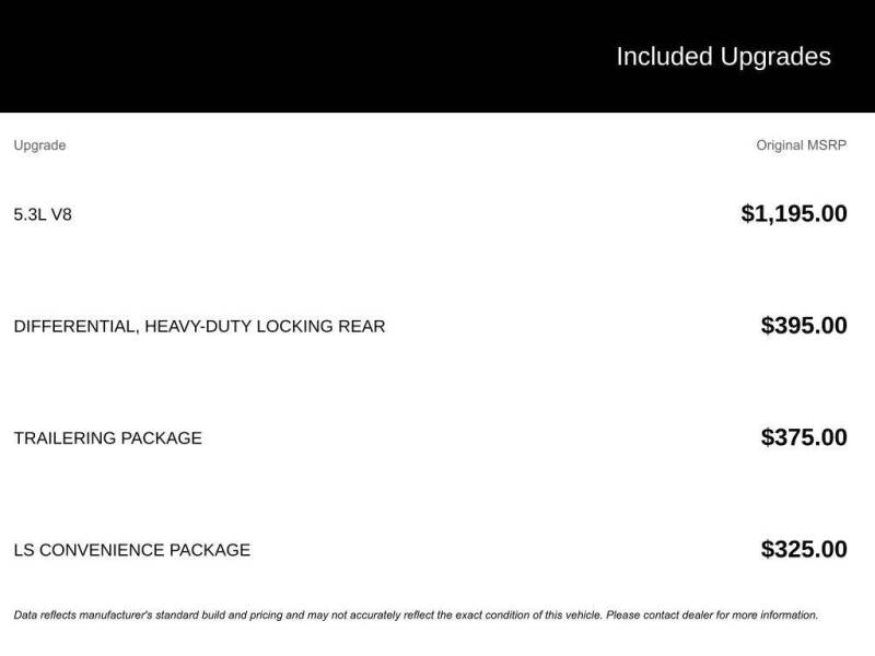 2016 Chevrolet Silverado 1500 LS