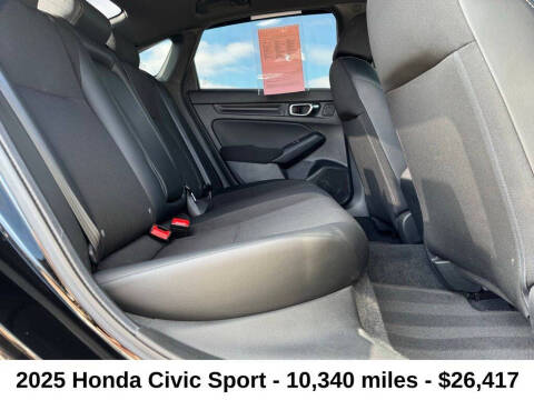 2025 Honda Civic Sport
