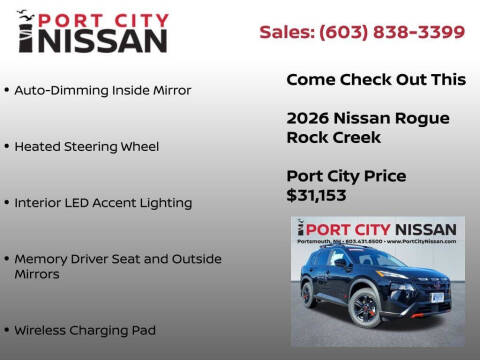 2026 Nissan Rogue Rock Creek