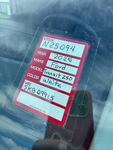2025 Ford Transit 250