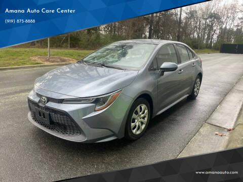 2021 Toyota Corolla for sale at Amana Auto Care Center in Raleigh NC