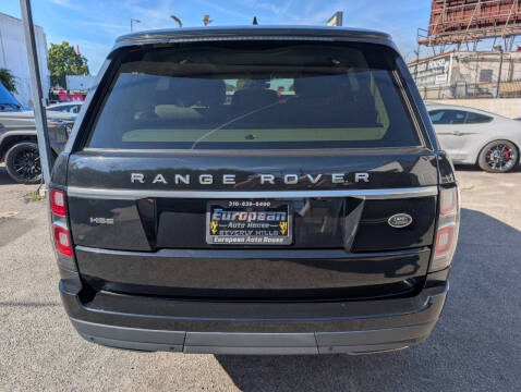 2018 Land Rover Range Rover HSE