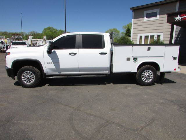 Used 2022 Chevrolet Silverado 2500HD Work Truck with VIN 1GB4YLEY1NF340838 for sale in Zimmerman, Minnesota
