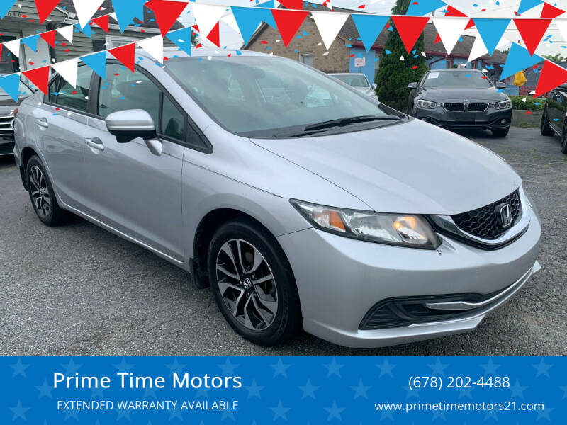 2014 Honda Civic for sale at Prime Time Motors in Marietta GA