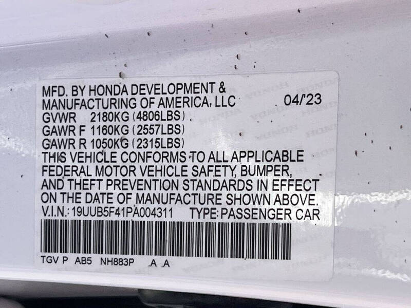 2023 Acura TLX w/Tech