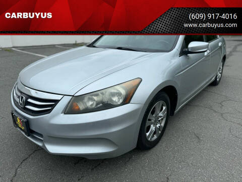 2011 Honda Accord for sale at CARBUYUS in Ewing NJ