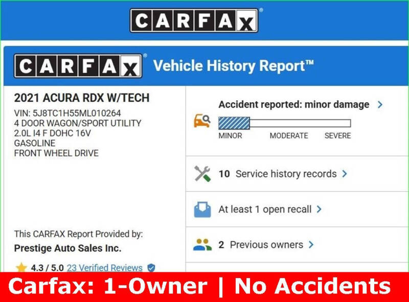 2021 Acura RDX w/Tech