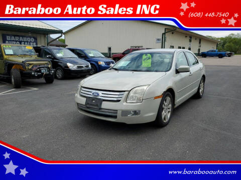 2008 Ford Fusion for sale at Baraboo Auto Sales INC in Baraboo WI