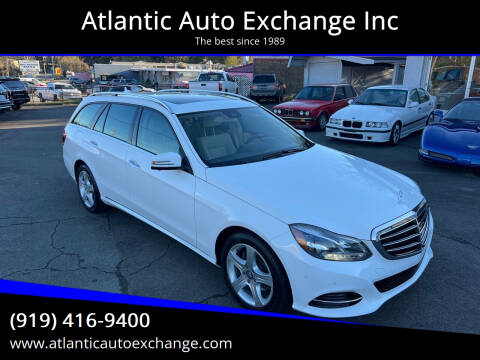 2016 Mercedes-Benz E-Class for sale at Atlantic Auto Exchange Inc in Durham NC