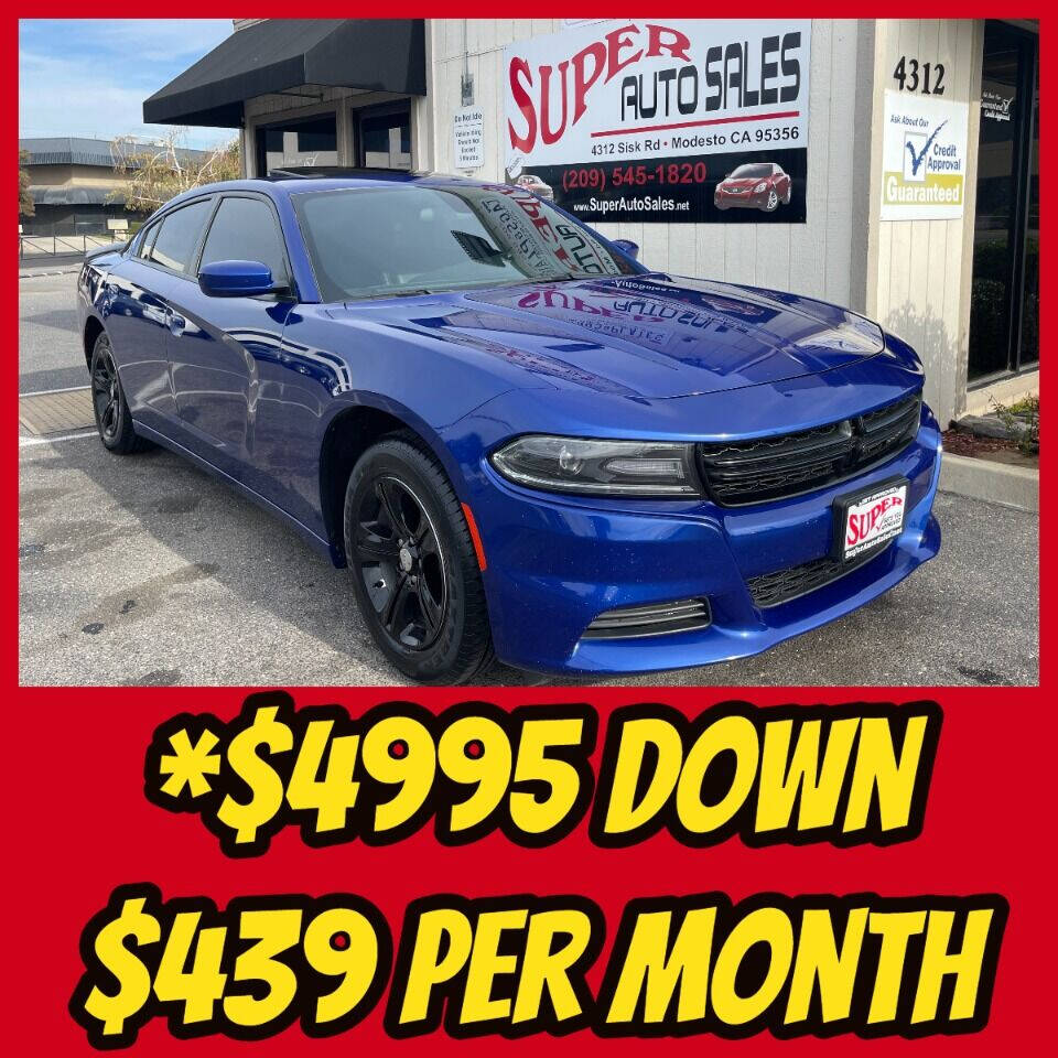 2020 Dodge Charger for sale at Super Auto Sales Modesto in Modesto, CA