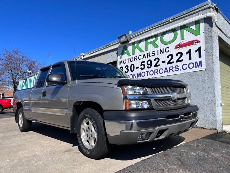 2003 Chevrolet Silverado 1500 for sale at Akron Motorcars Inc. in Akron OH