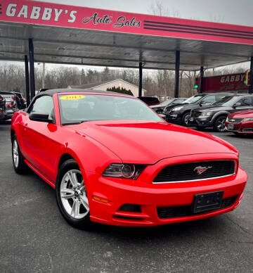 2013 Ford Mustang for sale at GABBY'S AUTO SALES in Valparaiso IN