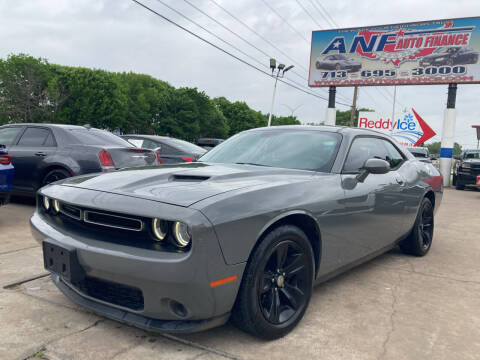 2017 Dodge Challenger for sale at ANF AUTO FINANCE in Houston TX