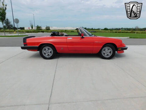 1984 Alfa Romeo Spider Veloce