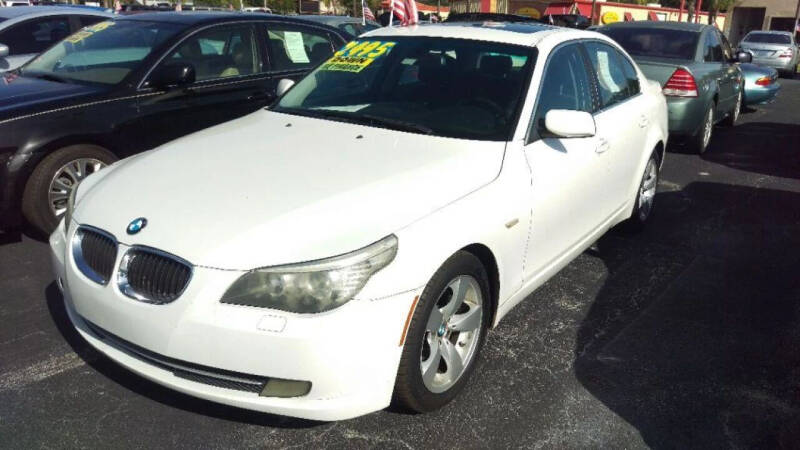 2008 BMW 5 Series for sale at Tony's Auto Sales in Jacksonville FL