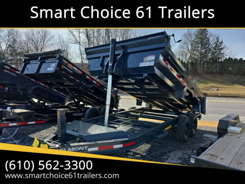 2025 Belmont 7x14 14K Dump New Style for sale at Smart Choice 61 Trailers - Belmont Trailers in Shoemakersville, PA