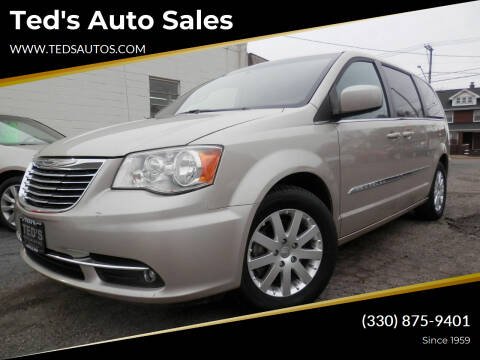 2013 Chrysler Town and Country for sale at Ted's Auto Sales in Louisville OH