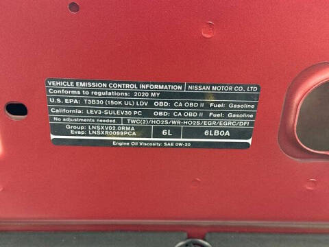 2020 Nissan Sentra SR