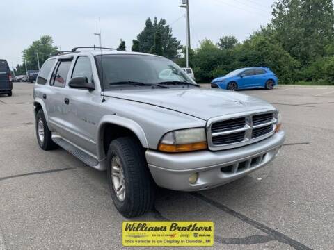 2001 Dodge Durango for sale at Williams Brothers Pre-Owned Clinton in Clinton MI
