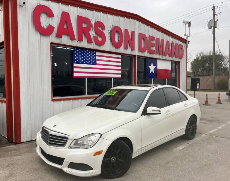 2012 Mercedes-Benz C-Class for sale at Cars On Demand 2 in Pasadena TX
