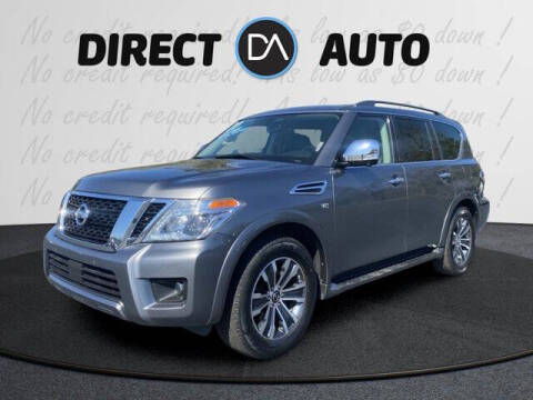 2020 Nissan Armada for sale at Direct Auto in Biloxi MS