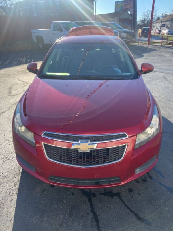 2012 Chevrolet Cruze for sale at North Hill Auto Sales in Akron OH