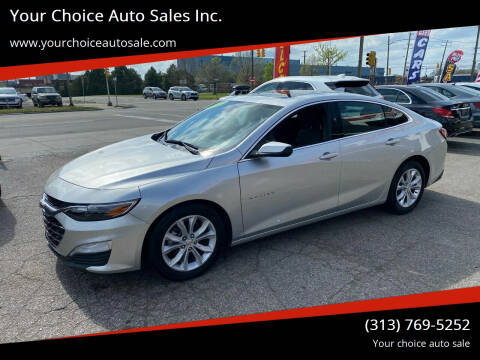 2022 Chevrolet Malibu for sale at Your Choice Auto Sales Inc. in Dearborn MI