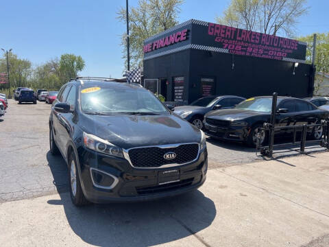 2016 Kia Sorento for sale at Great Lakes Auto House in Midlothian IL