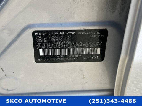 2023 Mitsubishi Mirage G4 LE