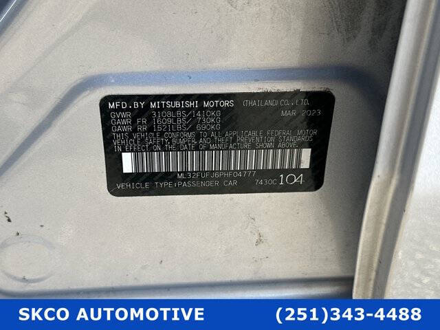 2023 Mitsubishi Mirage G4 LE